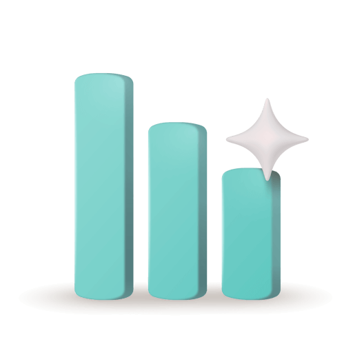 Bar graph icon