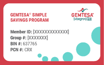 Simple Savings Program card.